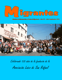 Jul-Sep-14 - Red Casas del Migrante