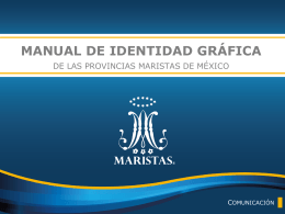 Imagen Institucional - Provincia Marista de México Occidental