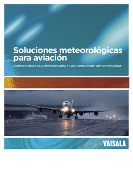 Soluciones meteorológicas para aviación