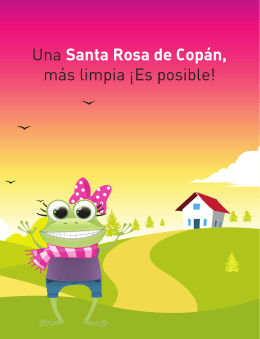 Una Santa Rosa de Copán, más limpia ¡Es posible!