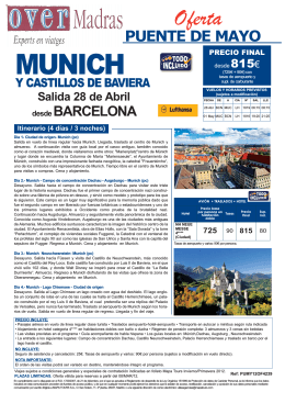 05-03-12 oferta Munich-Castillos Baviera Puente Mayo Bcn desde