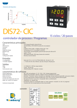 DIS72-CIC Folleto