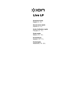 Live LP - ION Audio
