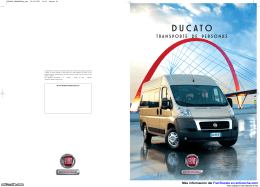 Catálogo Fiat Ducato (T.Personas)