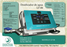 Dosificador de agua LF-06