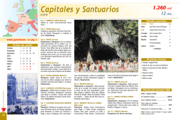 Capitales y Santuarios