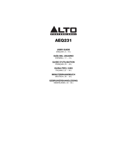 AEQ231 - Alto Professional