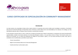 curso certificado de especialización en community management