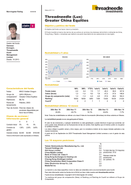 Greater China Equities - Columbia Threadneedle Investments