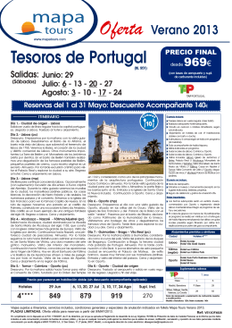 09-05-13 Tesoros de Portugal Jun-Jul