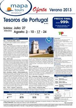 08-07-13 Tesoros de Portugal Jul