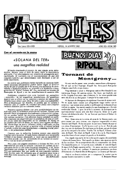 El Ripolles 19650814 - Arxiu Comarcal del Ripollès