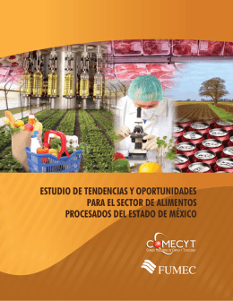 estudio de tendencias y oportunidades para el sector de alimentos