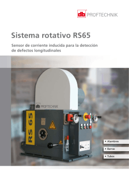 Folleto Sistema Rotativo-RS65
