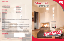 Manual TBR 2012 - Tablaroca, Deposito Tablaroca
