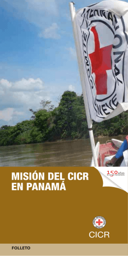 MISIÓN DEL CICR EN PANAMÁ