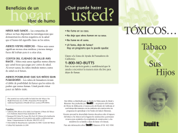 Toxics...Tobacco & Your Kids
