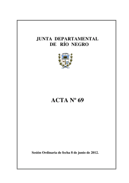 69 - Junta Departamental de Río Negro