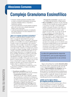 Complejo Granuloma Eosinofílico