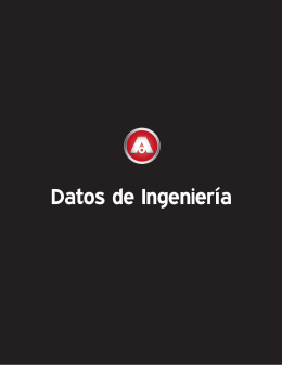 DATOS DE INGENIERIA