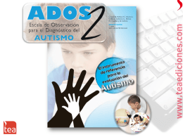 Presentación ADOS-2