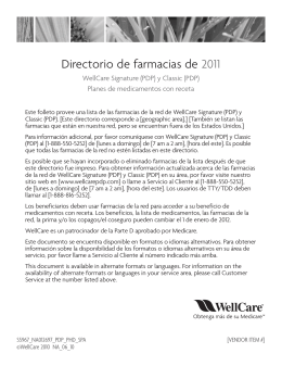 Directorio de farmacias de 2011