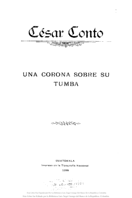 César Conto : una corona sobre su tumba.