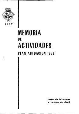 cit memoria de actividades 19680101