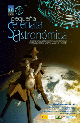 Pequeña Serenata Astronómica - Instituto de Estructura de la Materia