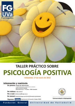 2012 PSICOLOGÍA POSITIVA Folleto.cdr