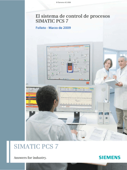 El sistema de control de procesos SIMATIC PCS 7