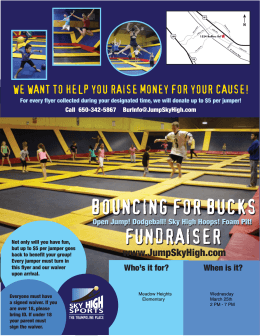 bouncing for bucks fundraiser - Meadow Heights Elementary School