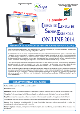Folleto CLSE On-line 2014 2 Edicion