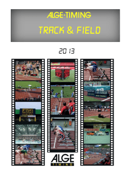 Catálogo Atletismo