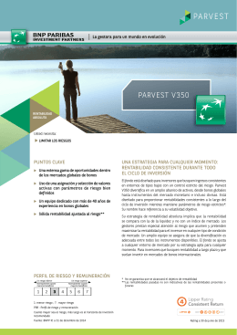 ParVESt V350 - BNP Paribas Investment Partners