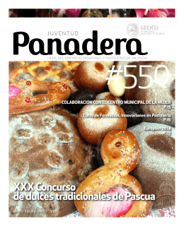 Mayo 2014 - El Gremio de panaderos y pasteleros de Valencia