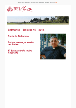 Belmonte - Boletín 7/8 - 2015