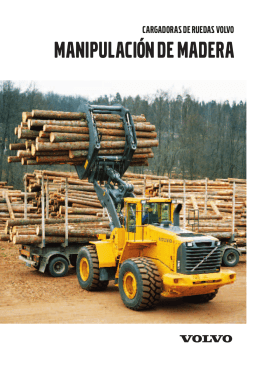 Implementos originales Volvo para manipulación de madera