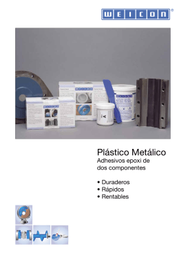 WEICON Plástico Metálico PDF Folleto, 1.0 MB