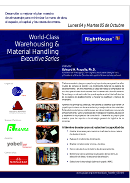 Warehousing & Material Handling