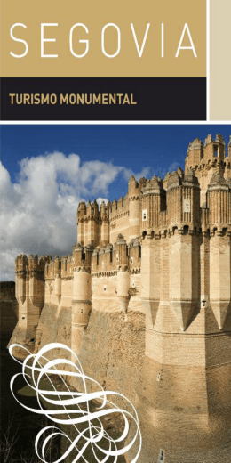 Turismo monumental - Patronato de Turismo de Segovia