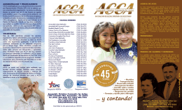 y contando! - Annandale Christian Community for Action