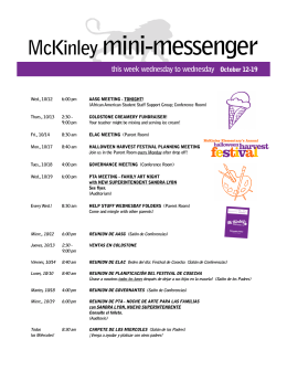 McKinley mini-messenger
