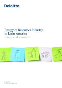 Energy & Resources Industry in Latin America Integrated