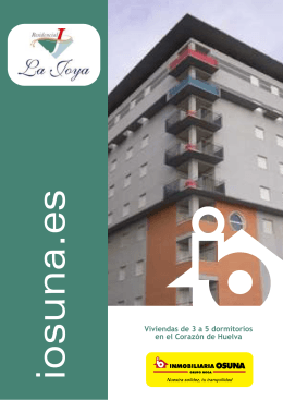 Viviendas de 3 a 5 dormitorios en el Corazón de Huelva