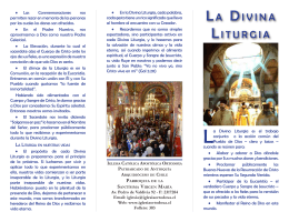 LA DIVINA LITURGIA - Iglesia Católica Apostólica Ortodoxa de la