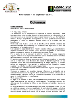 Columnas - H. Congreso del Estado Libre y Soberano de Guerrero