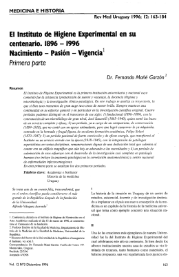 Full text (spanish) - Revista Médica del Uruguay