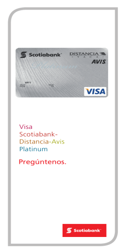 Visa Distancia Avis Platinum