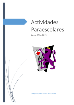 Actividades Paraescolares